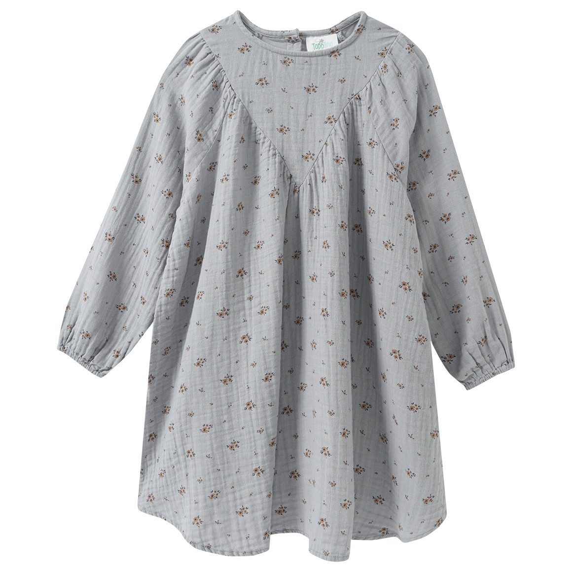 Mädchen Musselin-Kleid mit Bio-Baumwolle von Topolino