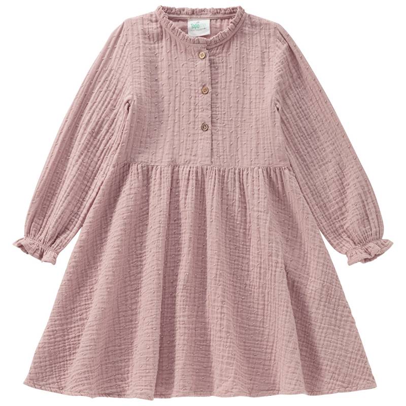 Mädchen Musselin-Kleid mit Strukturmuster von Topolino