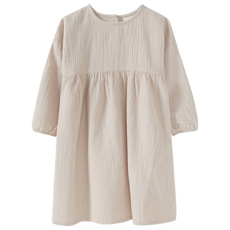 Mädchen Musselin-Kleid mit Teilungsnaht von Topolino