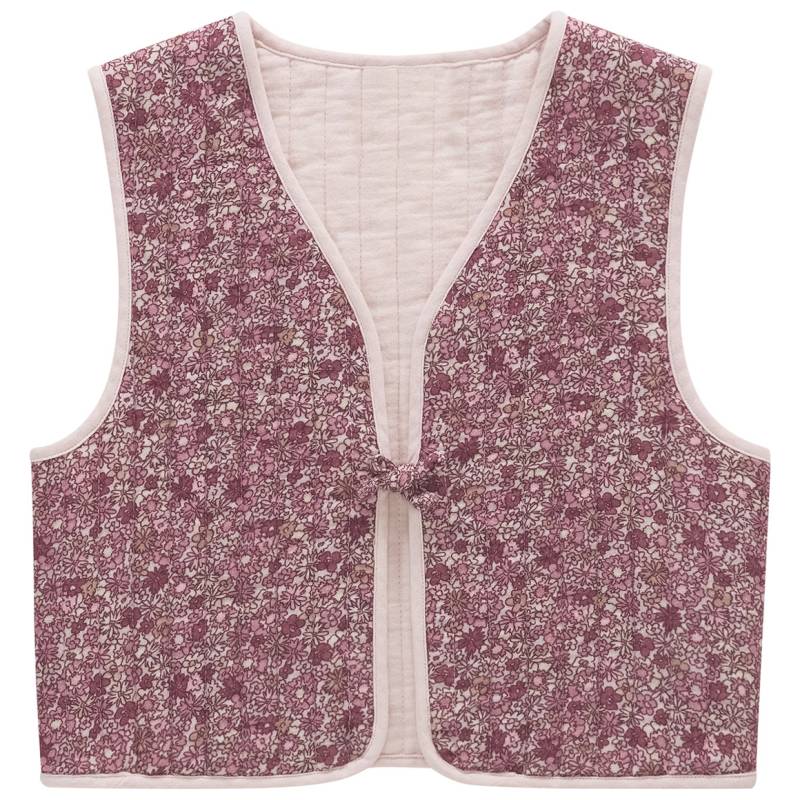 Mädchen Musselin-Weste mit Blümchen von Topolino