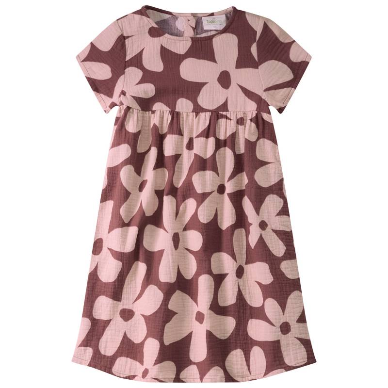 Mädchen Musselinkleid mit Blumen Mädchen Musselinkleid mit Blumen von Topolino