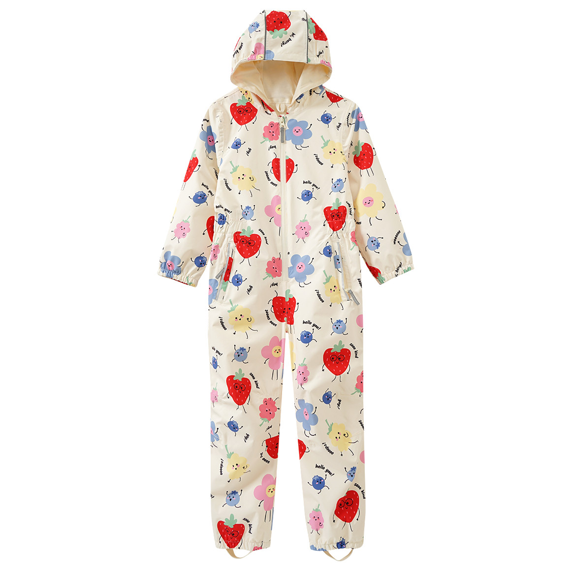 Mädchen Regenoverall mit Allover-Print Mädchen Regenoverall mit Allover-Print von Topolino