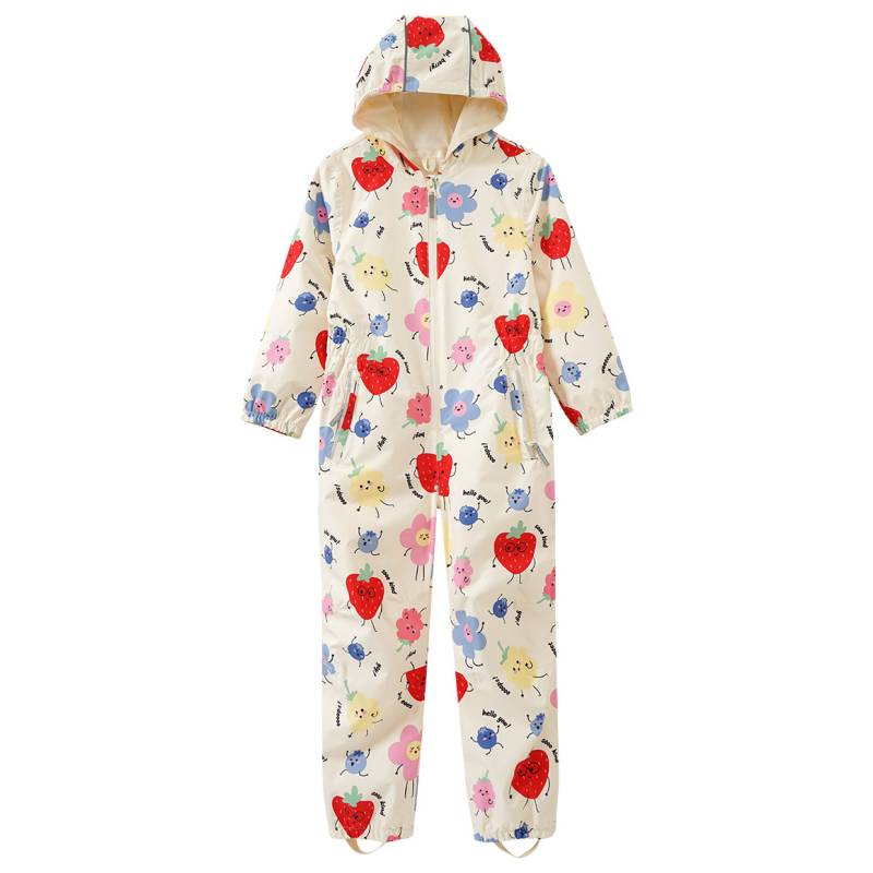 Mädchen Regenoverall mit Allover-Print von Topolino