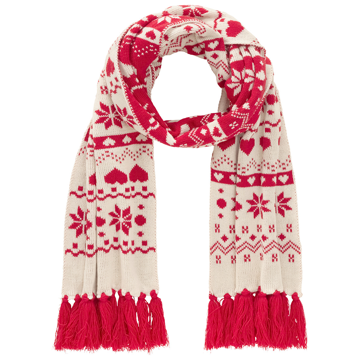 Mädchen Schal mit Fransen von Topolino