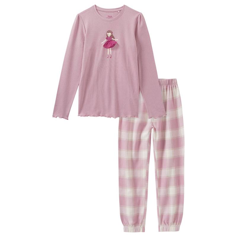 Mädchen Schlafanzug aus Bio-Baumwolle Mädchen Schlafanzug aus Bio-Baumwolle von Topolino