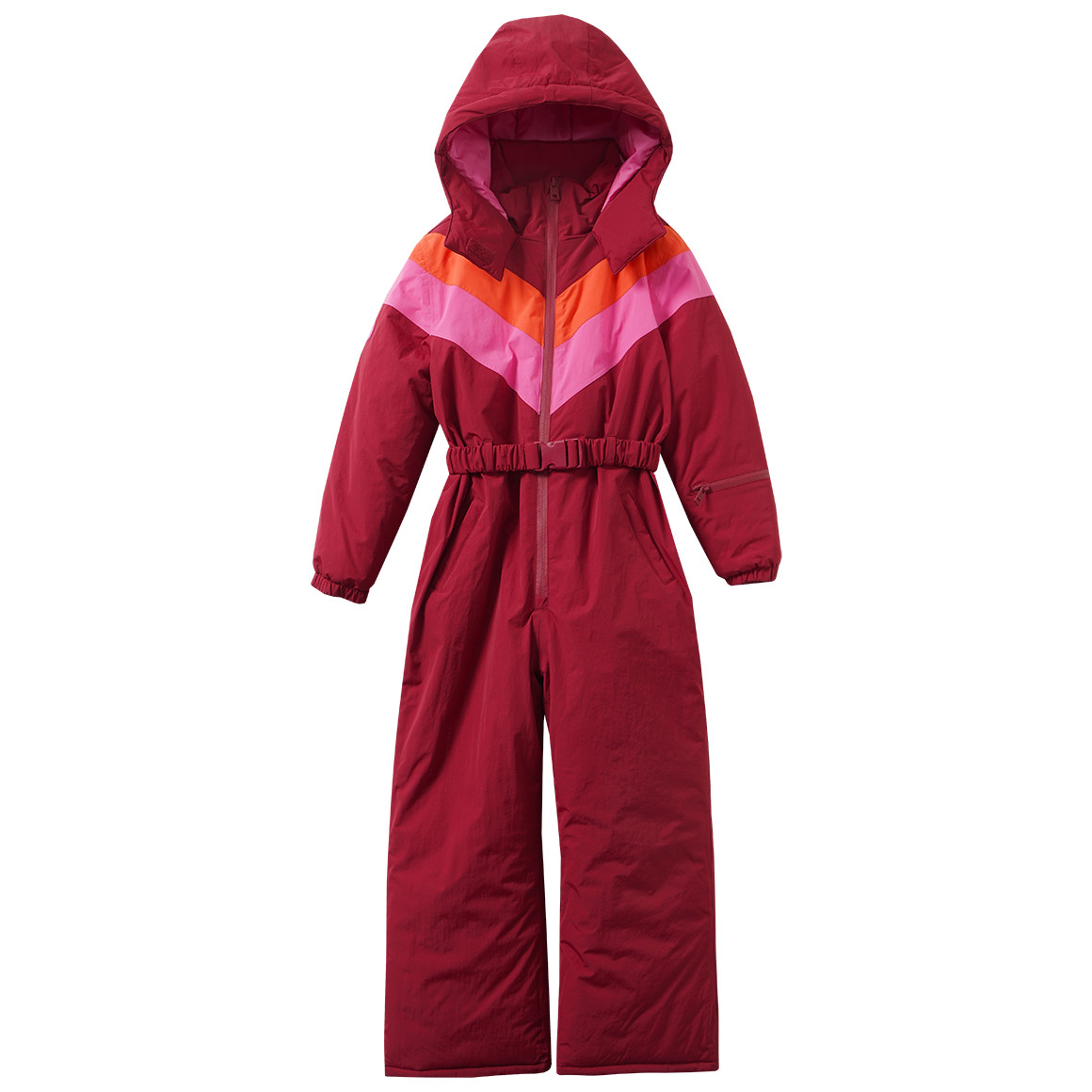 Mädchen Schneeoverall mit Farbteilern Mädchen Schneeoverall mit Farbteilern von Topolino