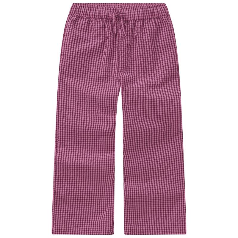 Mädchen Seersucker-Hose mit Karo-Muster von Topolino