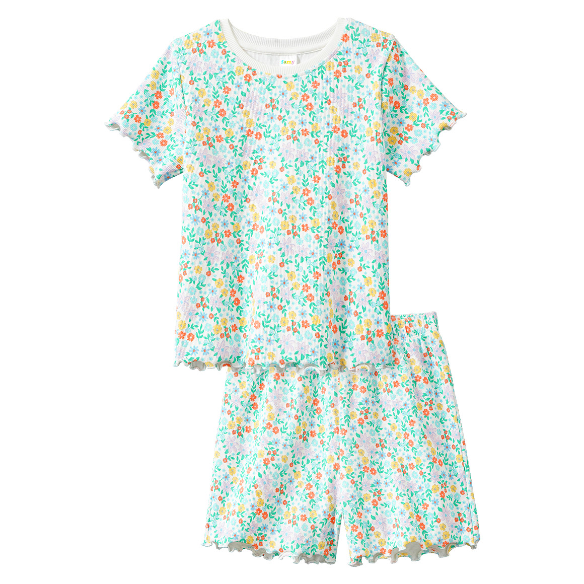 Mädchen Shorty mit Rippstruktur Mädchen Shorty mit Rippstruktur von Topolino