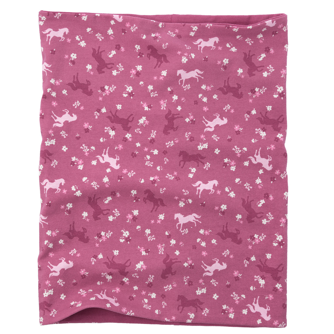 Mädchen Snood mit Pferde-Allover von Topolino