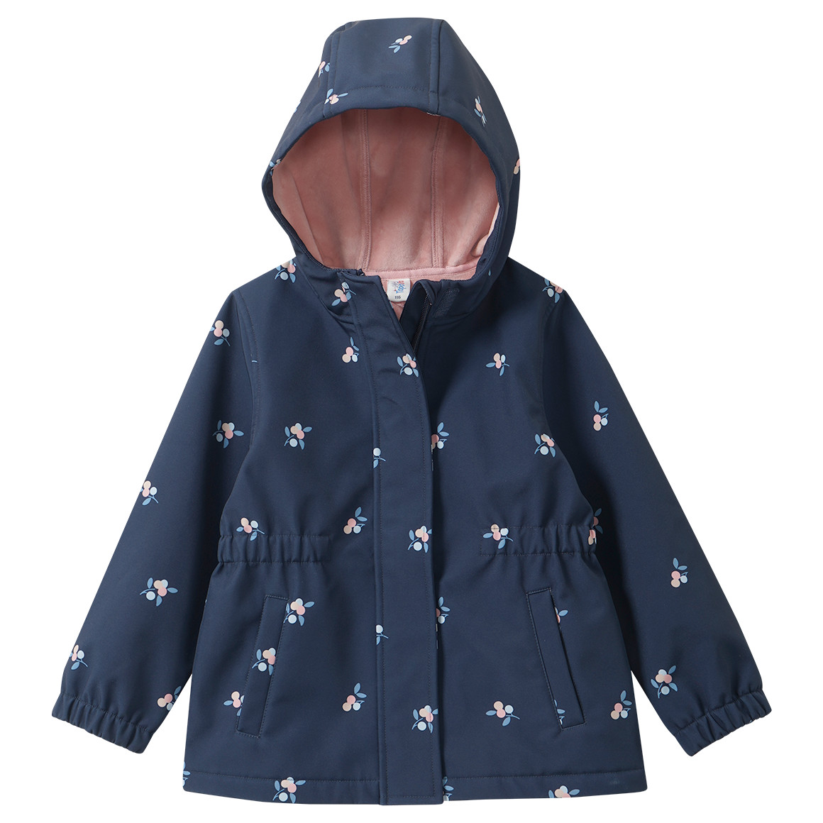 Mädchen Softshellmantel mit Blumen Mädchen Softshellmantel mit Blumen von Topolino