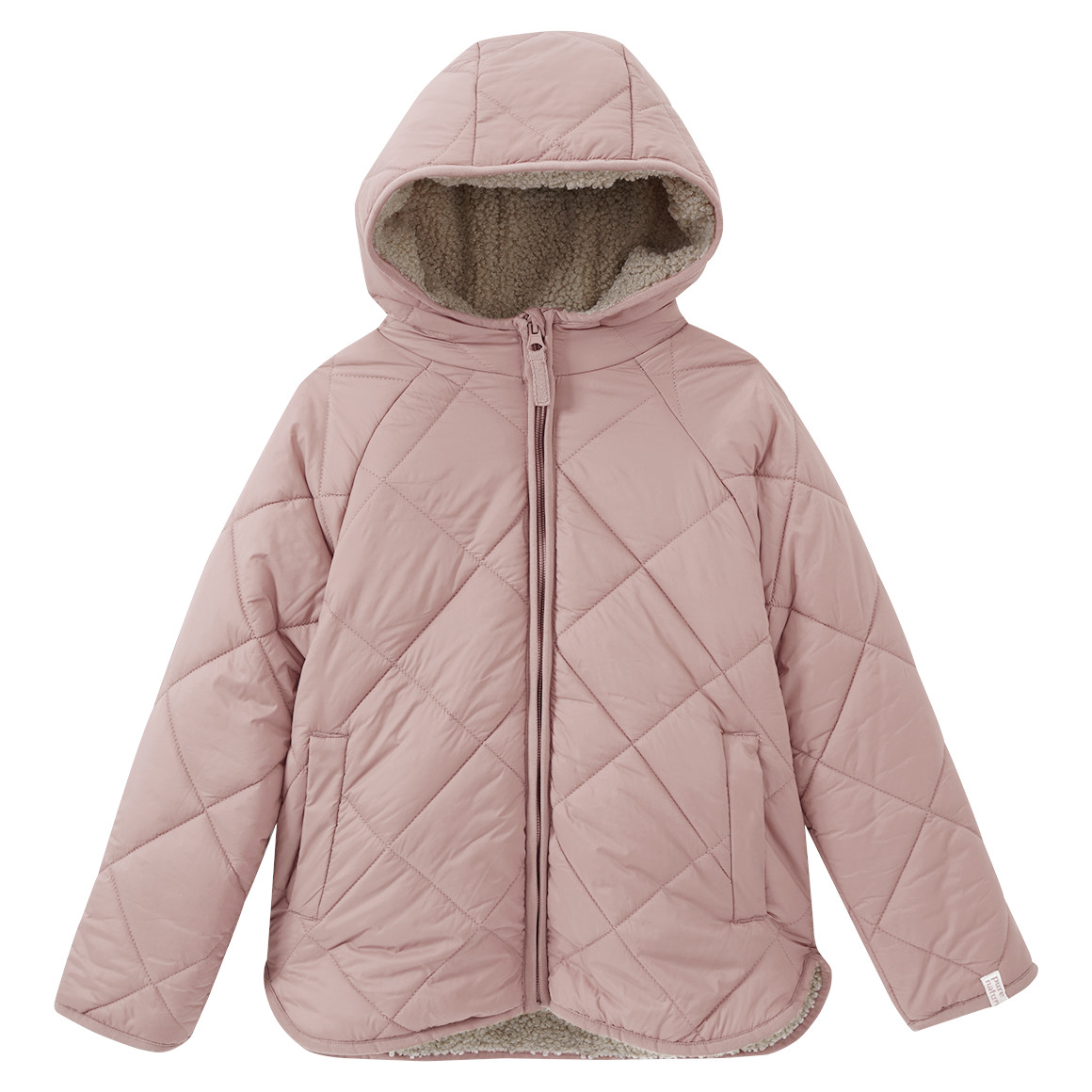 Mädchen Steppjacke mit Teddy-Futter von Topolino