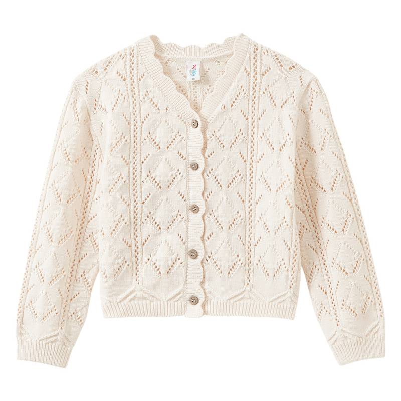 Mädchen Strickjacke aus Baumwolle Mädchen Strickjacke aus Baumwolle von Topolino