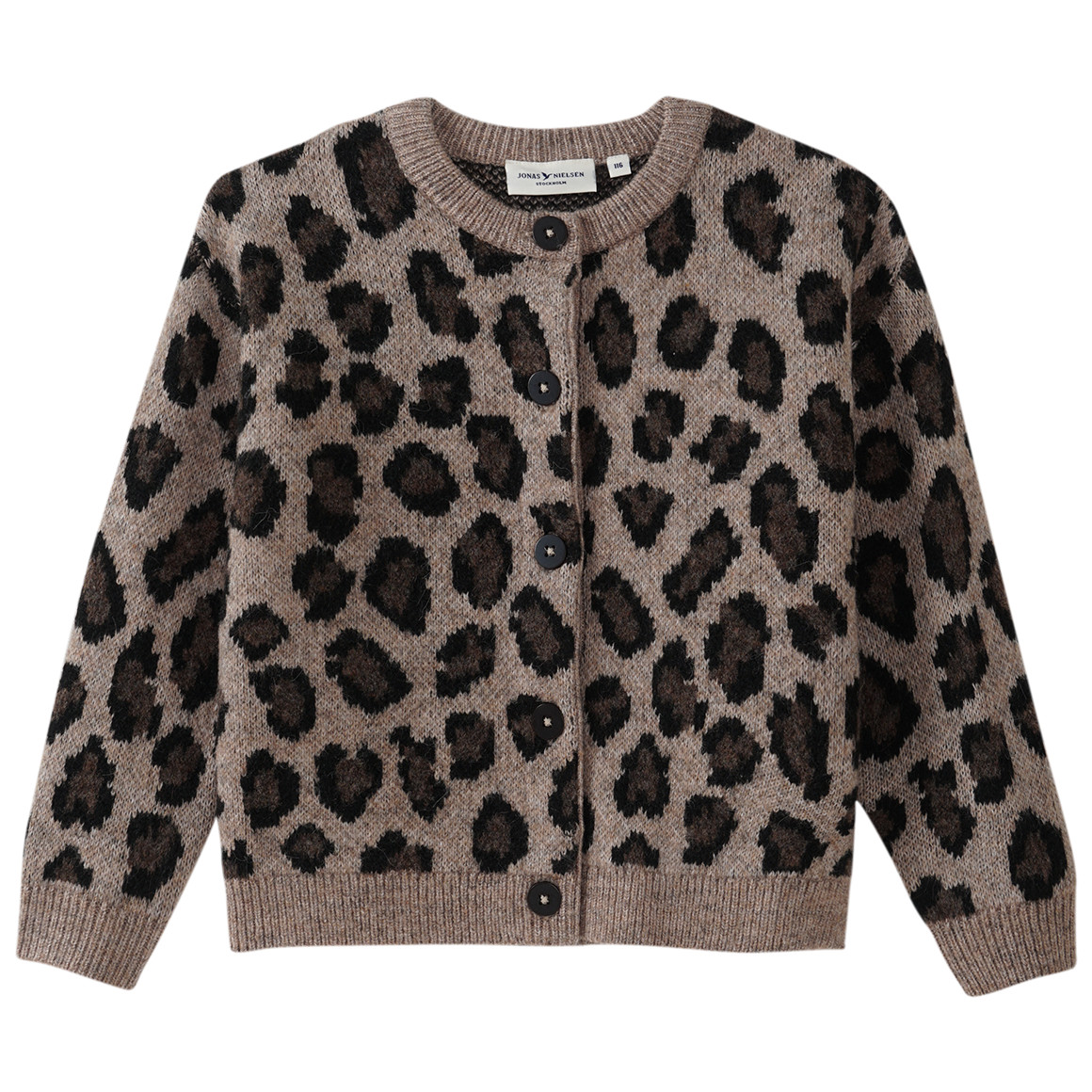 Mädchen Strickjacke mit Leo-Muster Mädchen Strickjacke mit Leo-Muster von Topolino