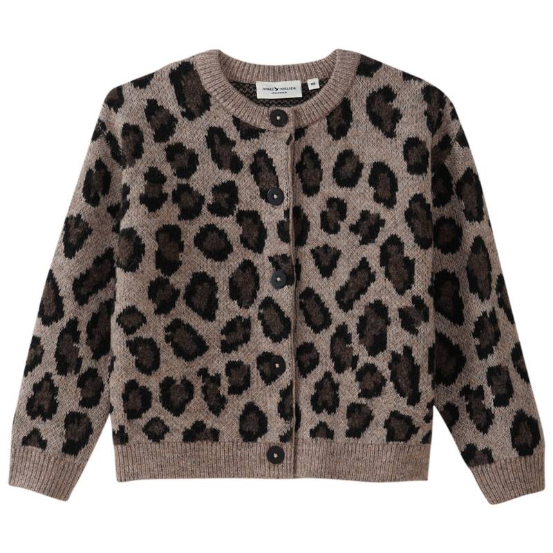 Mädchen Strickjacke mit Leo-Muster von Topolino
