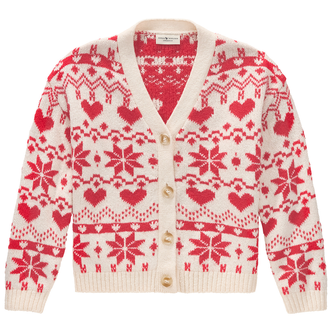 Mädchen Strickjacke mit Rippenbündchen von Topolino