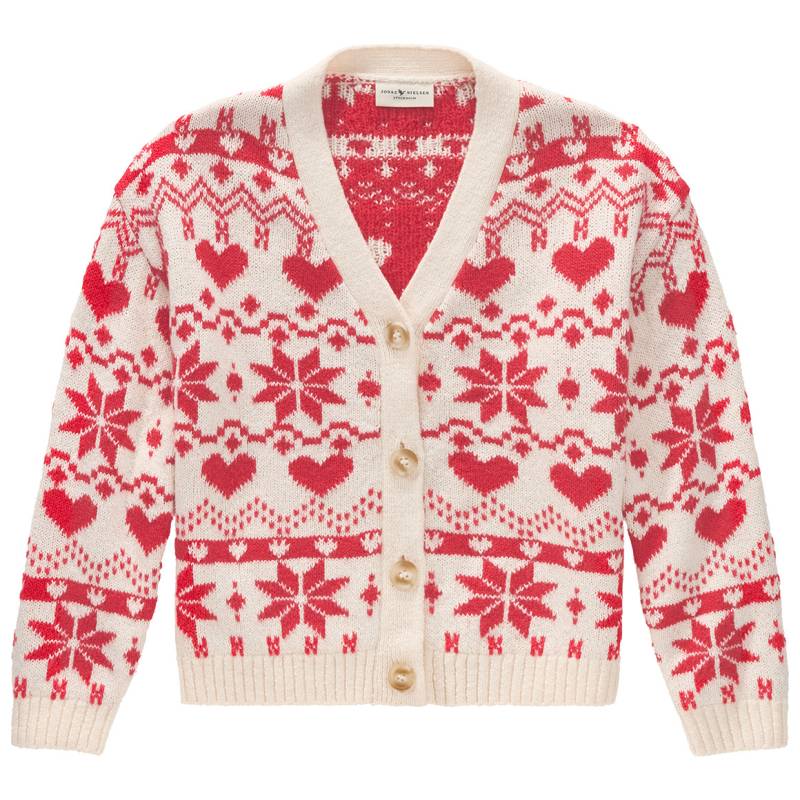 Mädchen Strickjacke mit Rippenbündchen Mädchen Strickjacke mit Rippenbündchen von Topolino