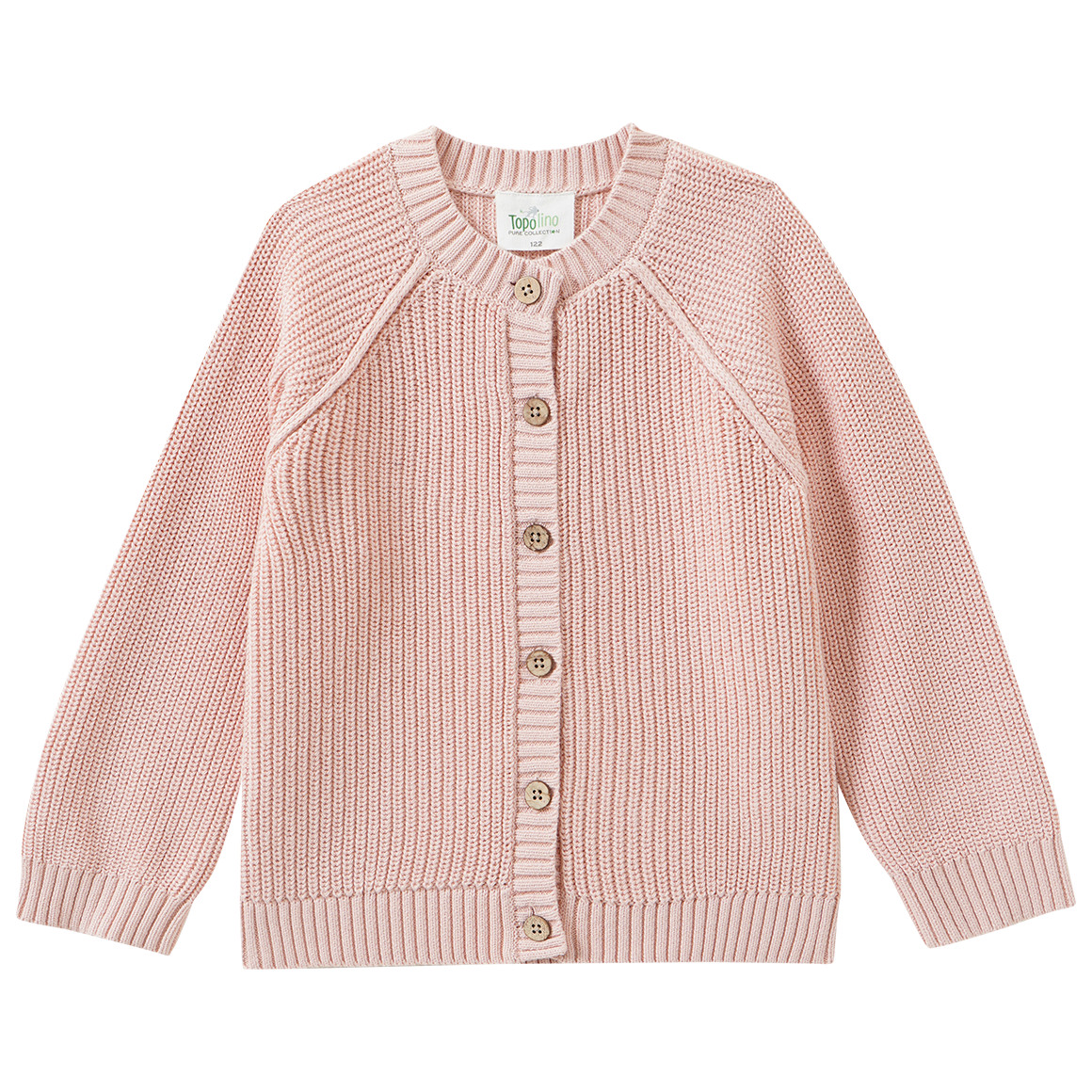 Mädchen Strickjacke mit Rippstruktur Mädchen Strickjacke mit Rippstruktur von Topolino