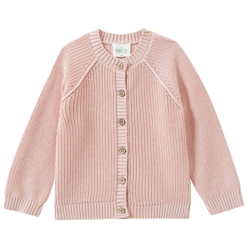Mädchen Strickjacke mit Rippstruktur Mädchen Strickjacke mit Rippstruktur von Topolino