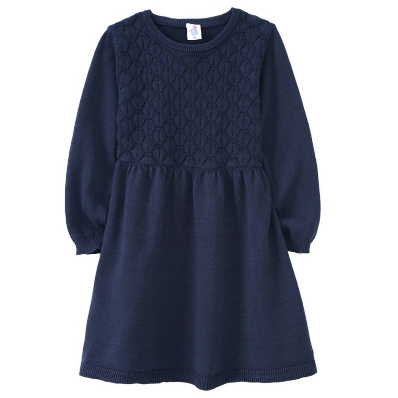 Mädchen Strickkleid mit Wabenstruktur Mädchen Strickkleid mit Wabenstruktur von Topolino