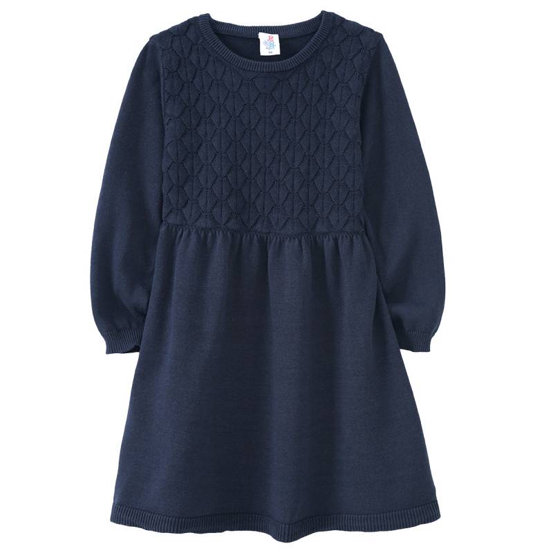 Mädchen Strickkleid mit Wabenstruktur Mädchen Strickkleid mit Wabenstruktur von Topolino