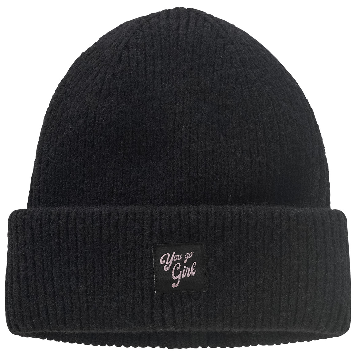Mädchen Strickmütze mit Applikation von Topolino