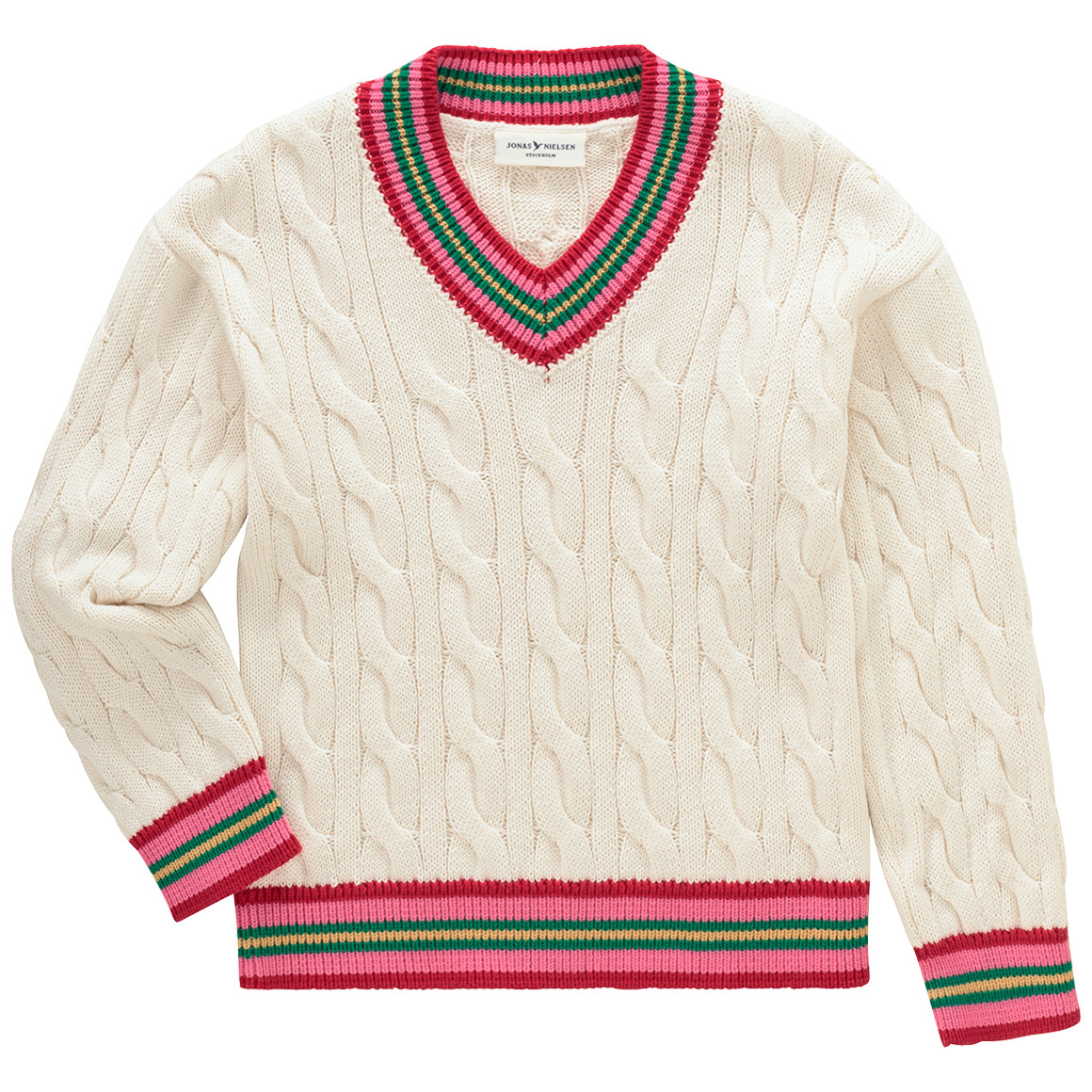 Mädchen Strickpullover im College-Style Mädchen Strickpullover im College-Style von Topolino