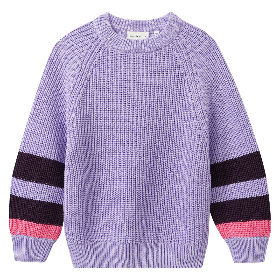 Mädchen Strickpullover mit Streifen Mädchen Strickpullover mit Streifen von Topolino