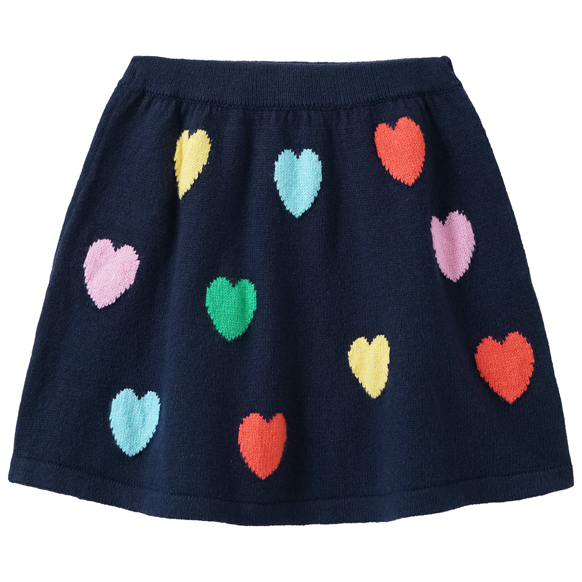 Mädchen Strickrock mit Herz-Allover Mädchen Strickrock mit Herz-Allover von Topolino