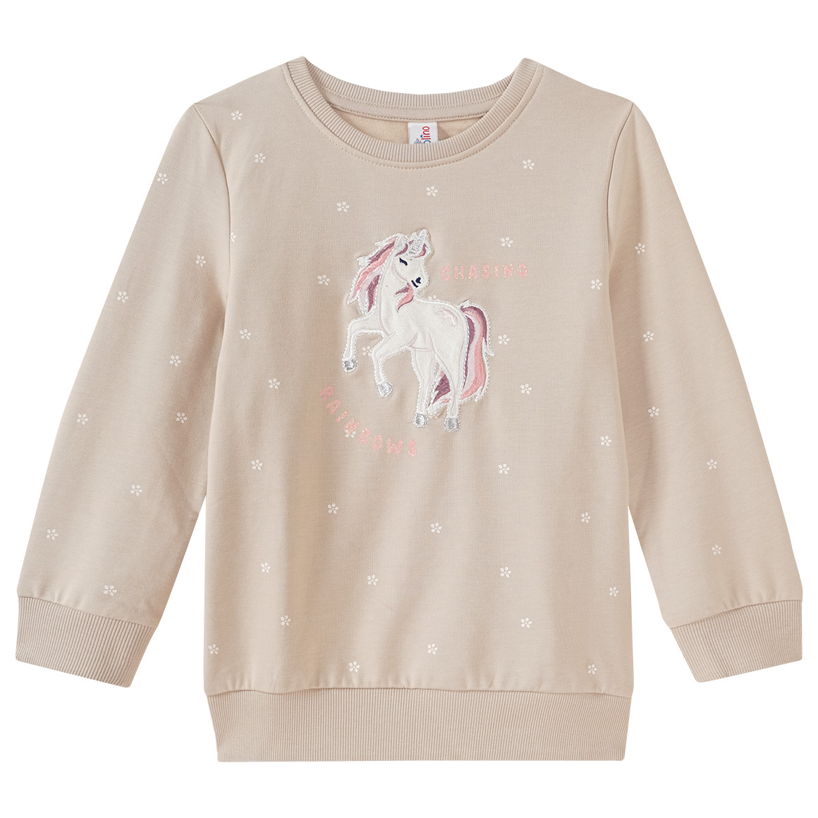 Mädchen Sweatshirt mit Einhorn-Motiv Mädchen Sweatshirt mit Einhorn-Motiv von Topolino