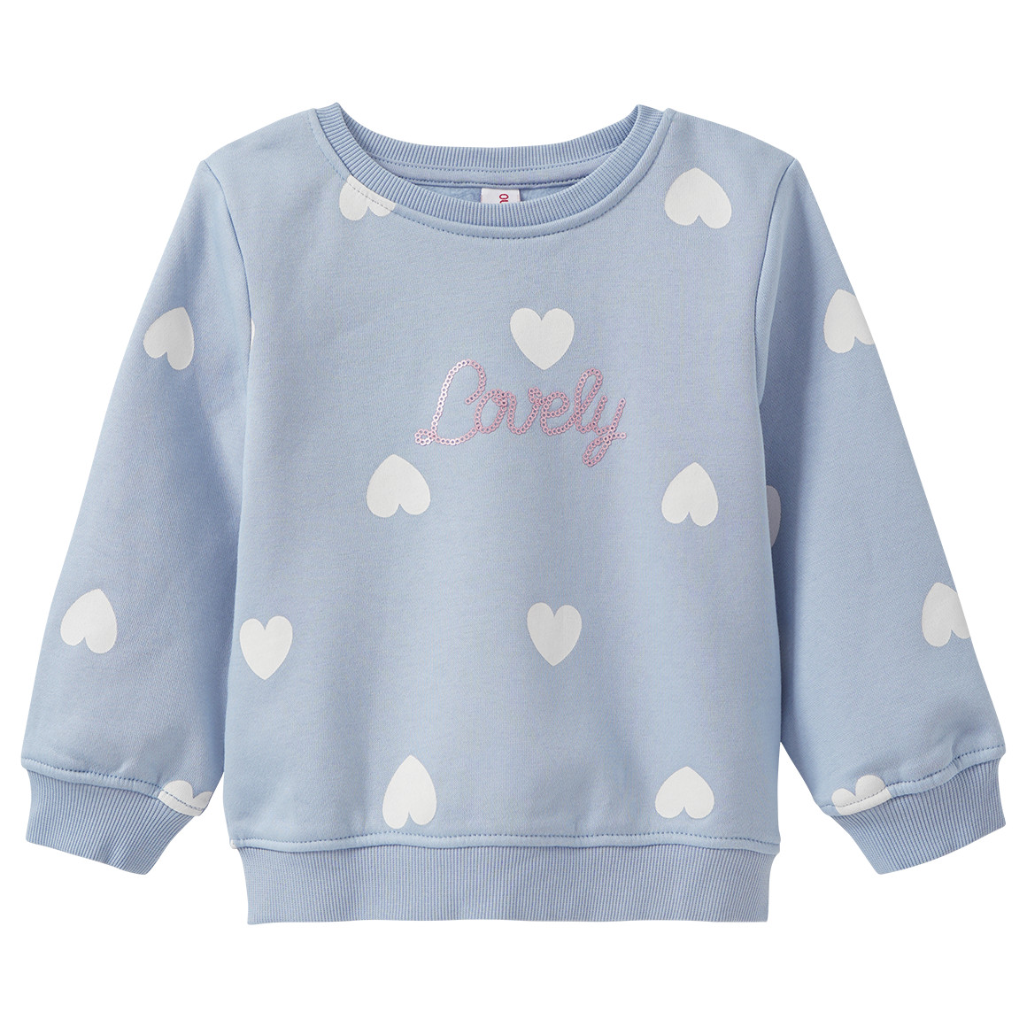 Mädchen Sweatshirt mit Herz-Allover Mädchen Sweatshirt mit Herz-Allover von Topolino