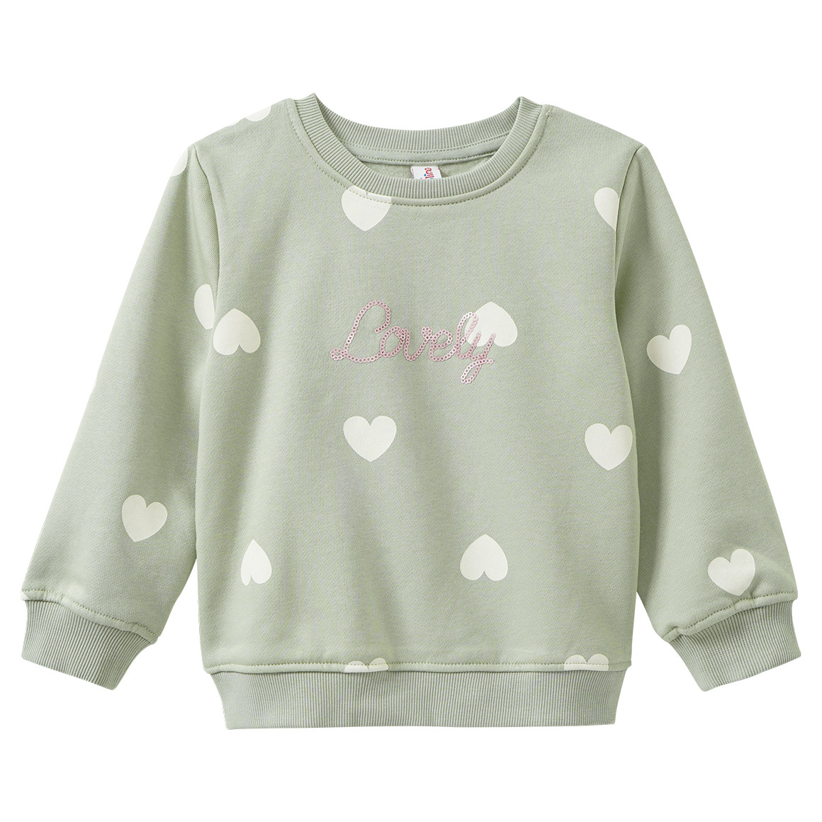 Mädchen Sweatshirt mit Herz-Allover Mädchen Sweatshirt mit Herz-Allover von Topolino