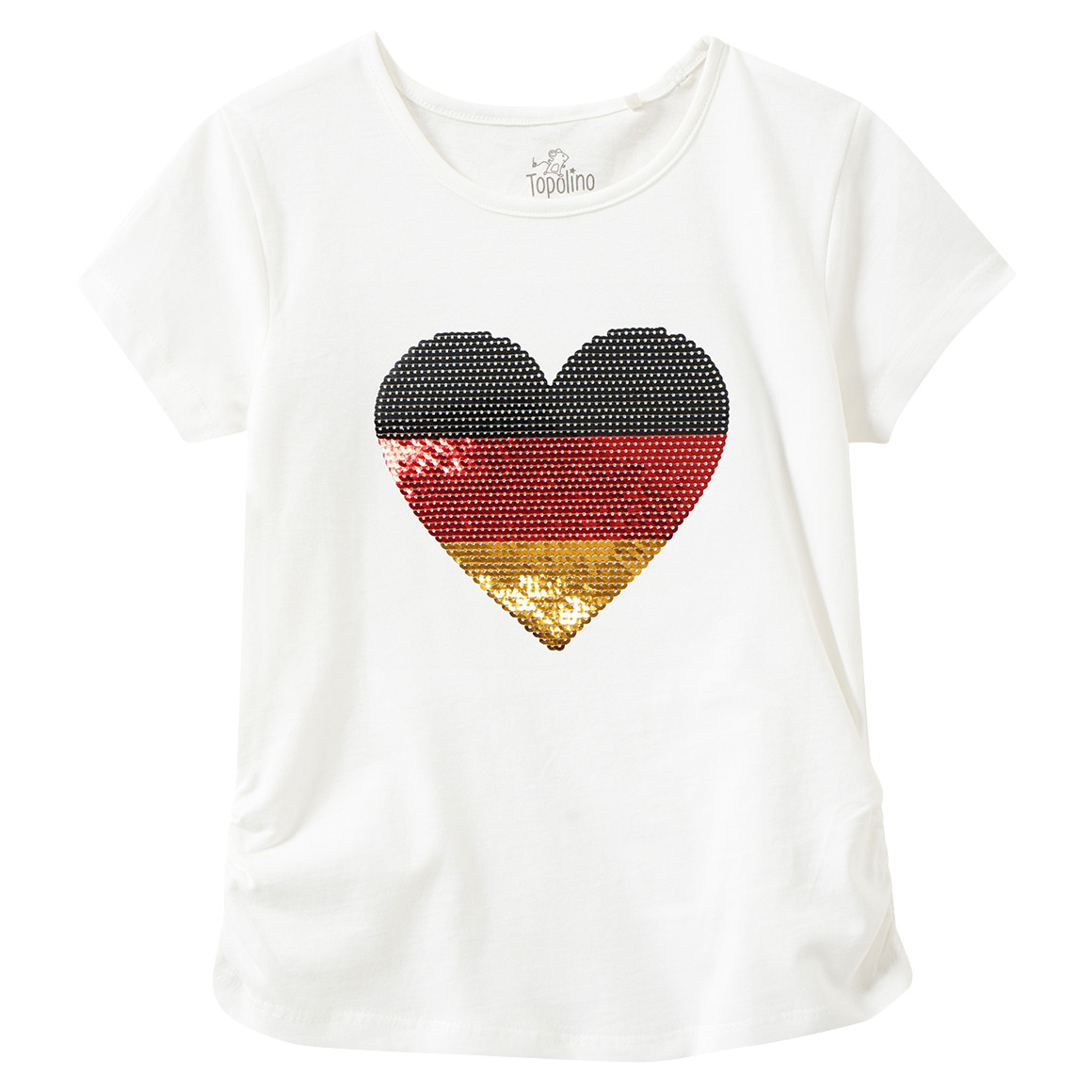 Mädchen T-Shirt im Fußball-Design von Topolino