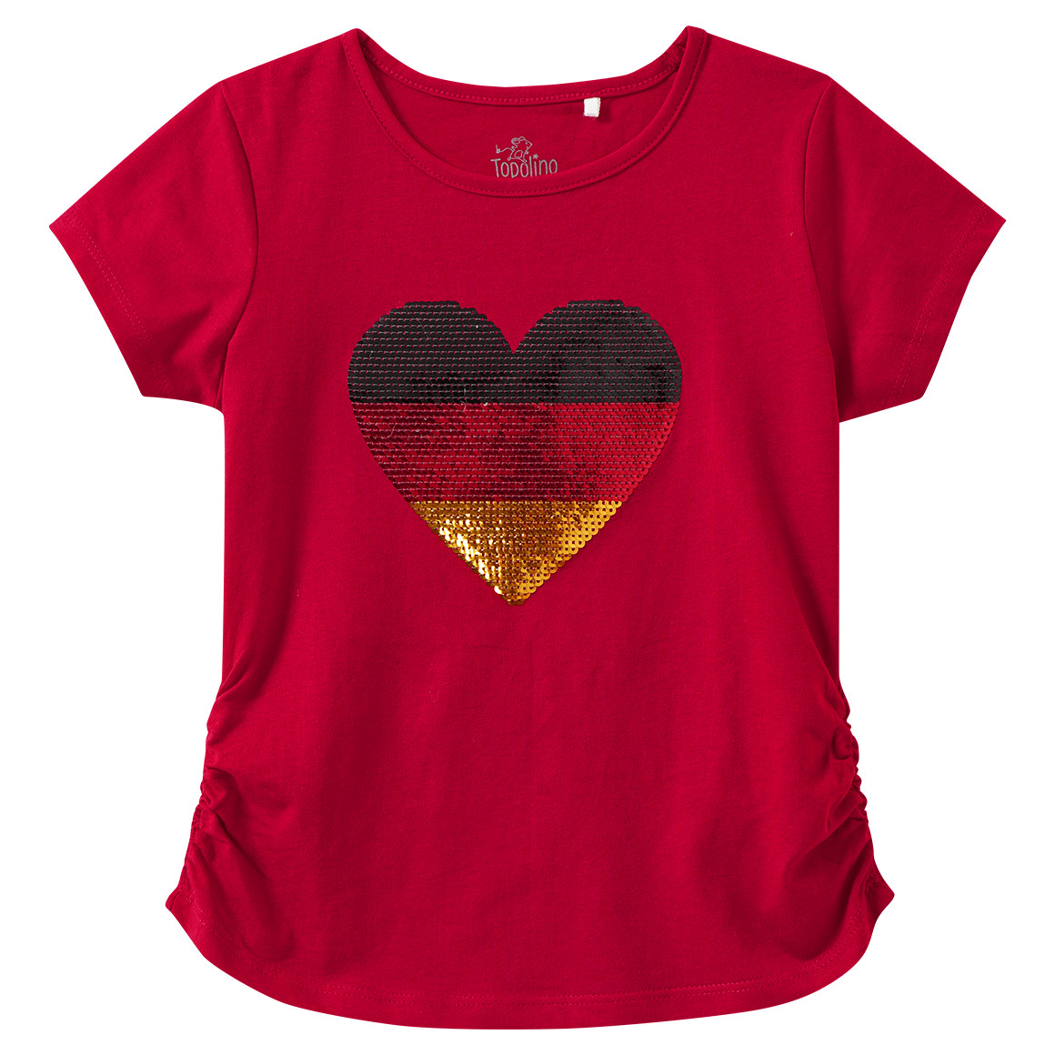 Mädchen T-Shirt im Fußball-Design von Topolino