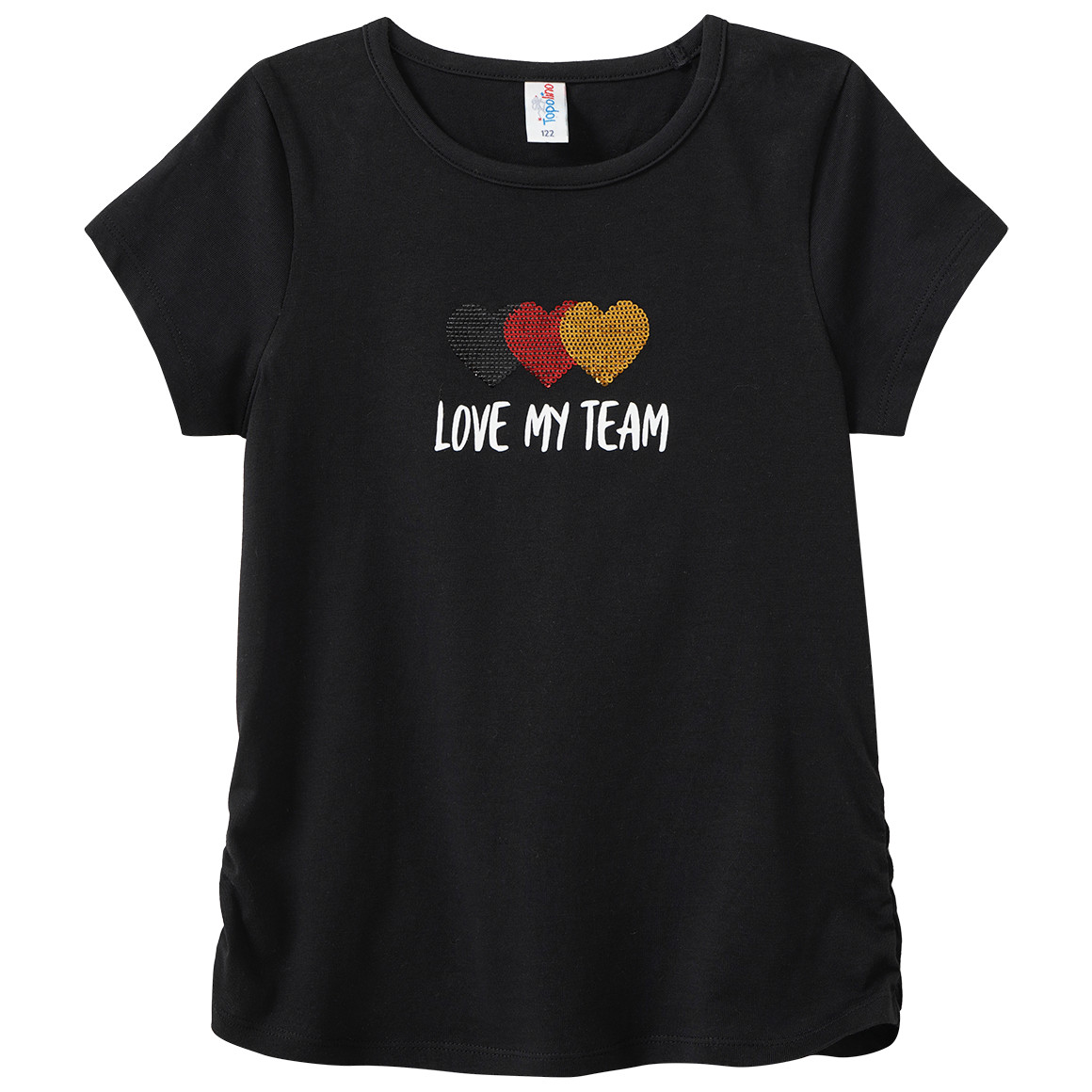 Mädchen T-Shirt im Fußball-Design von Topolino