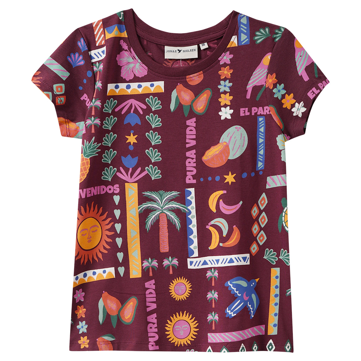 Mädchen T-Shirt mit Allover-Print Mädchen T-Shirt mit Allover-Print von Topolino