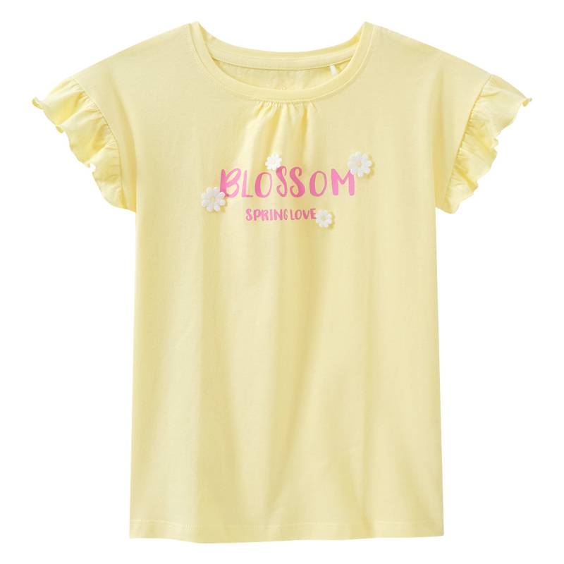 Mädchen T-Shirt mit Blumen-Applikationen von Topolino