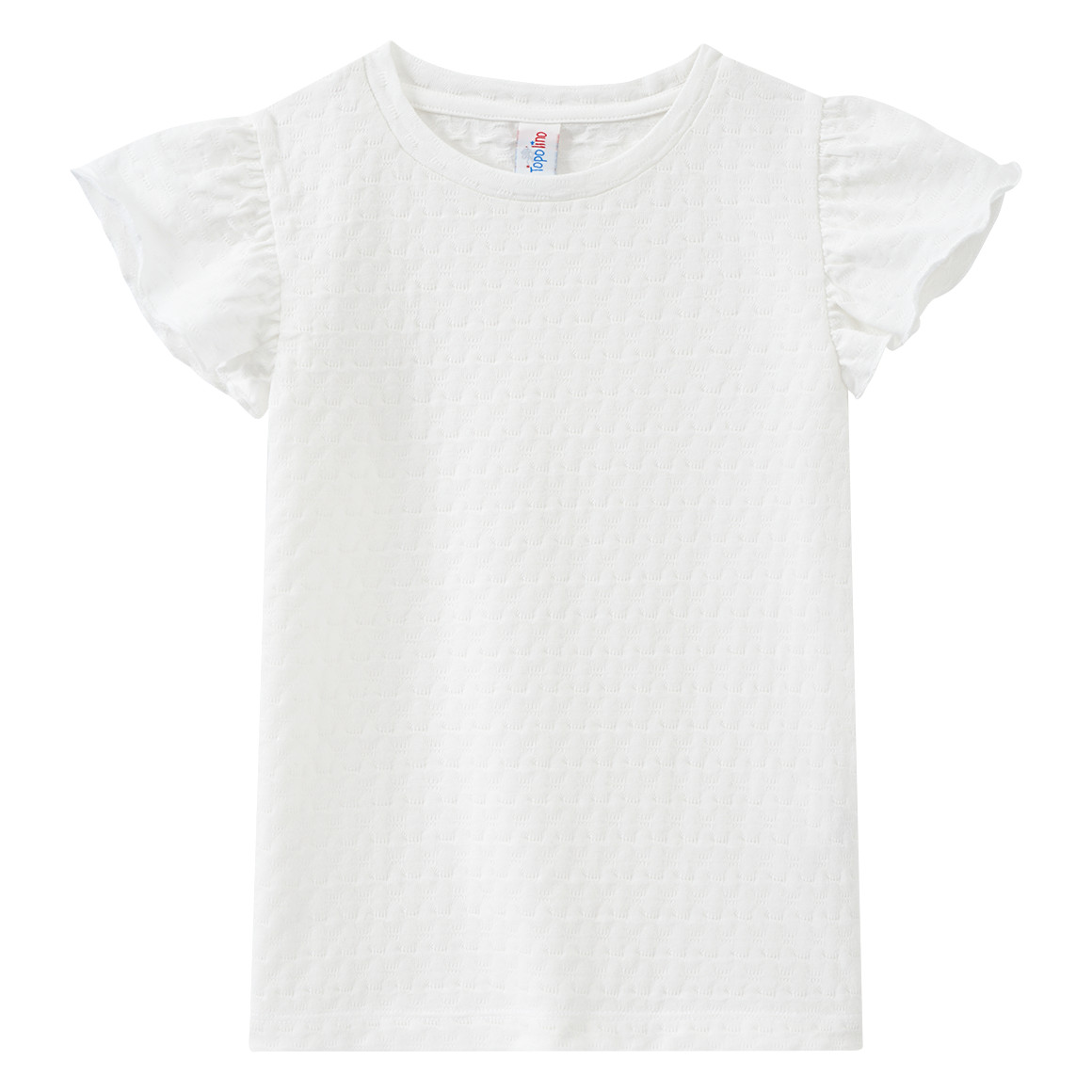 Mädchen T-Shirt mit Flügelärmeln Mädchen T-Shirt mit Flügelärmeln von Topolino