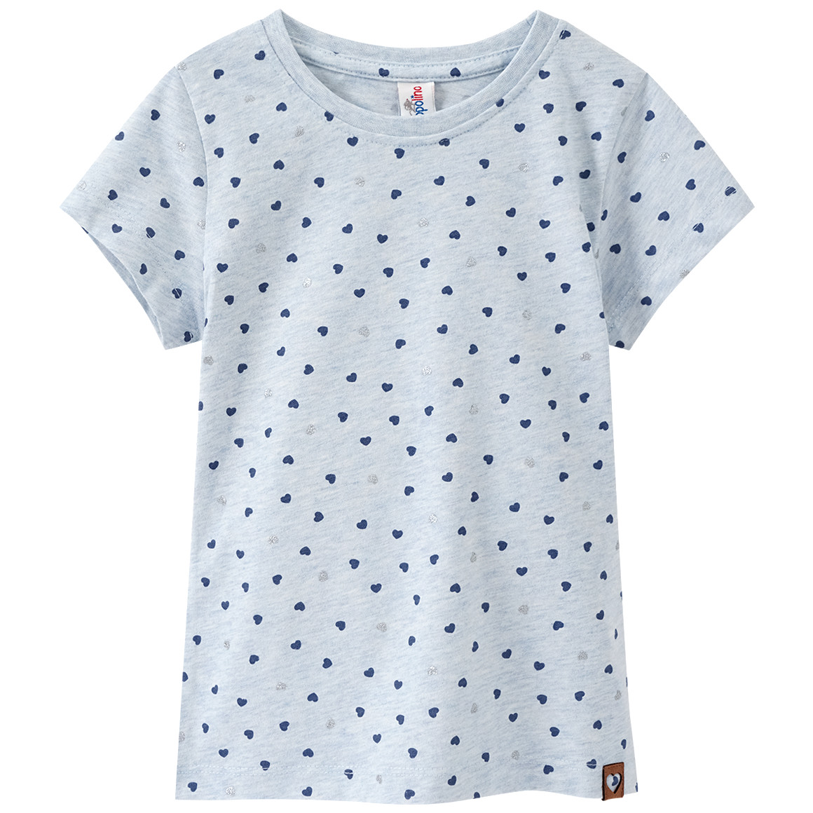 Mädchen T-Shirt mit Herzen von Topolino