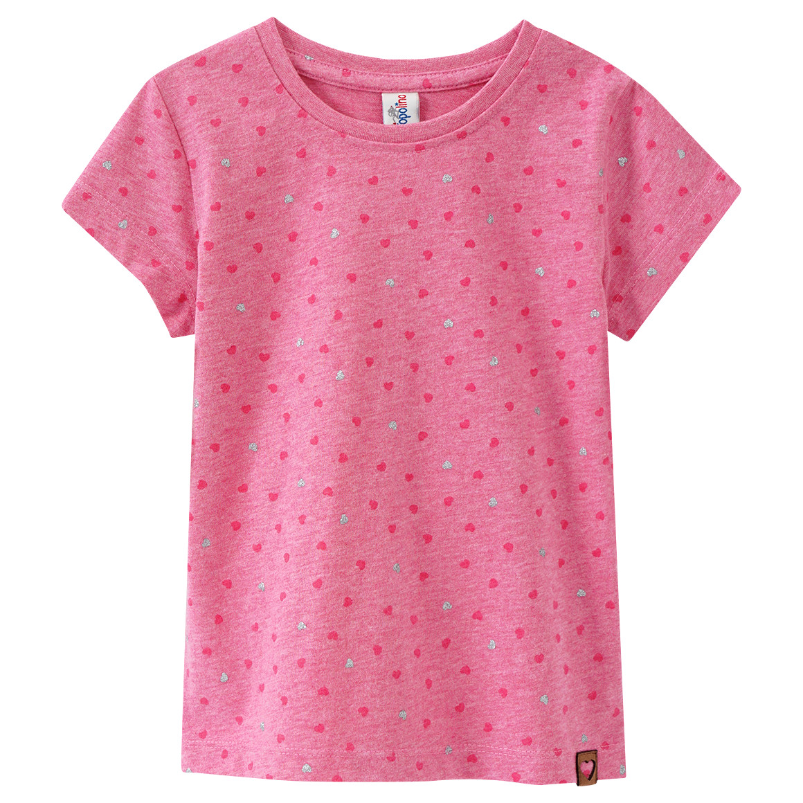 Mädchen T-Shirt mit Herzen von Topolino