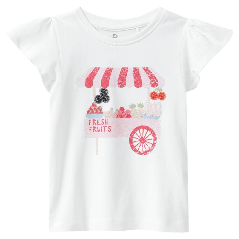 Mädchen T-Shirt mit Perlen-Details Mädchen T-Shirt mit Perlen-Details von Topolino