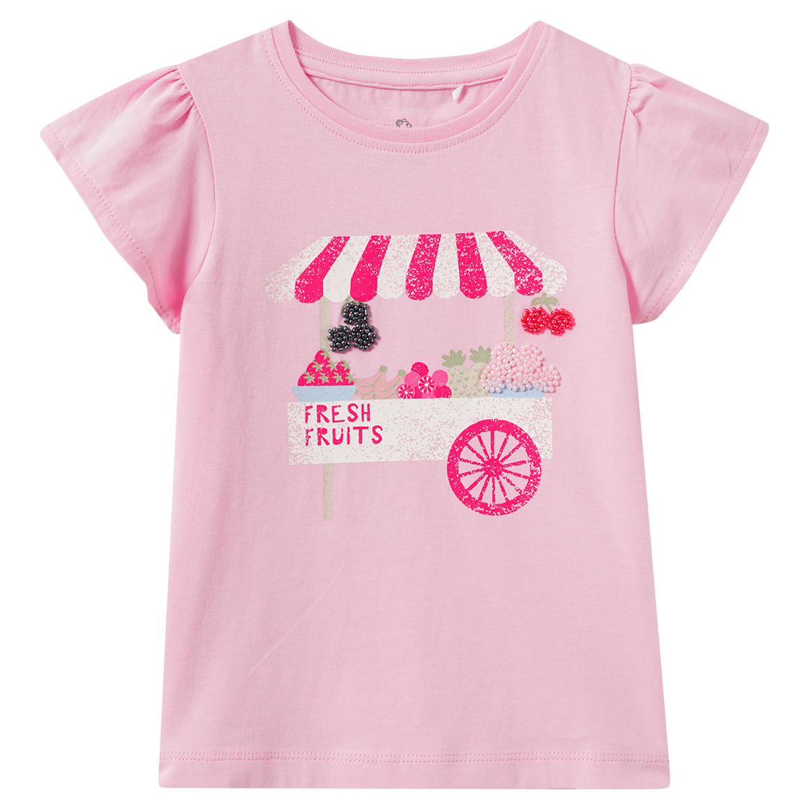 Mädchen T-Shirt mit Perlen-Details Mädchen T-Shirt mit Perlen-Details von Topolino