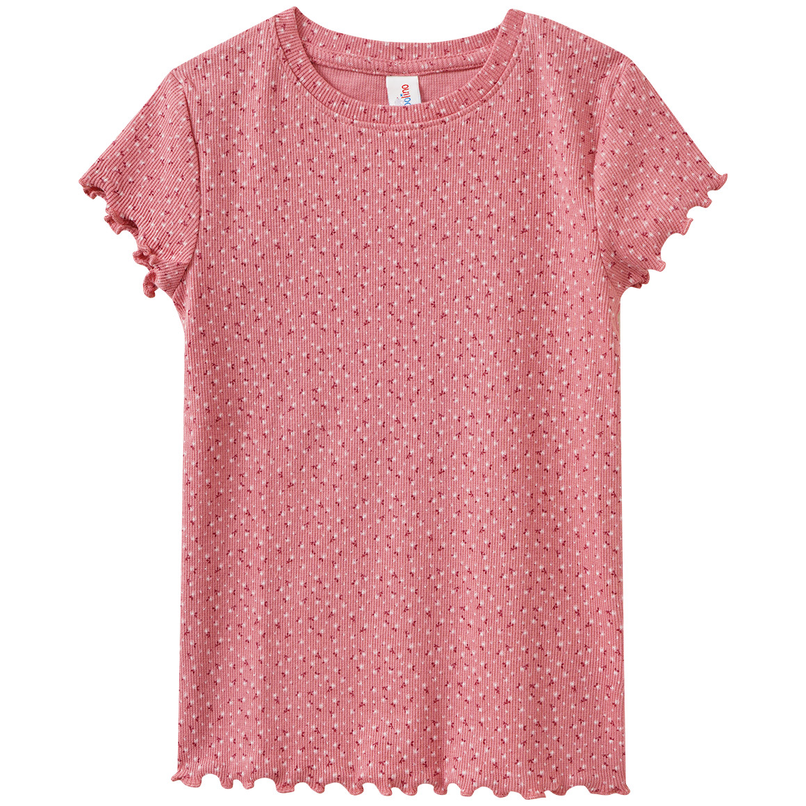 Mädchen T-Shirt mit Rippstruktur von Topolino