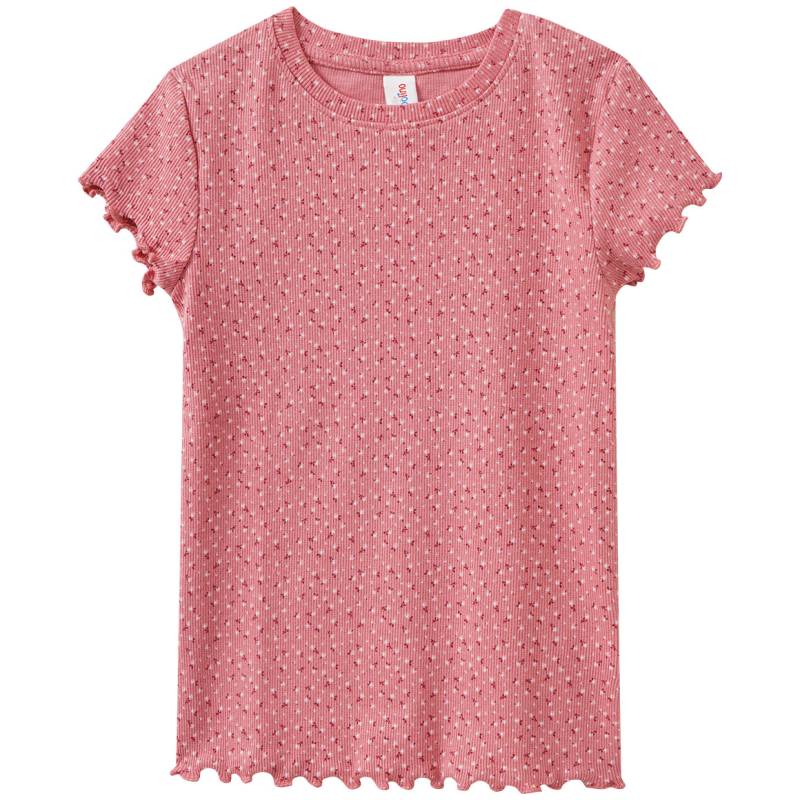 Mädchen T-Shirt mit Rippstruktur Mädchen T-Shirt mit Rippstruktur von Topolino