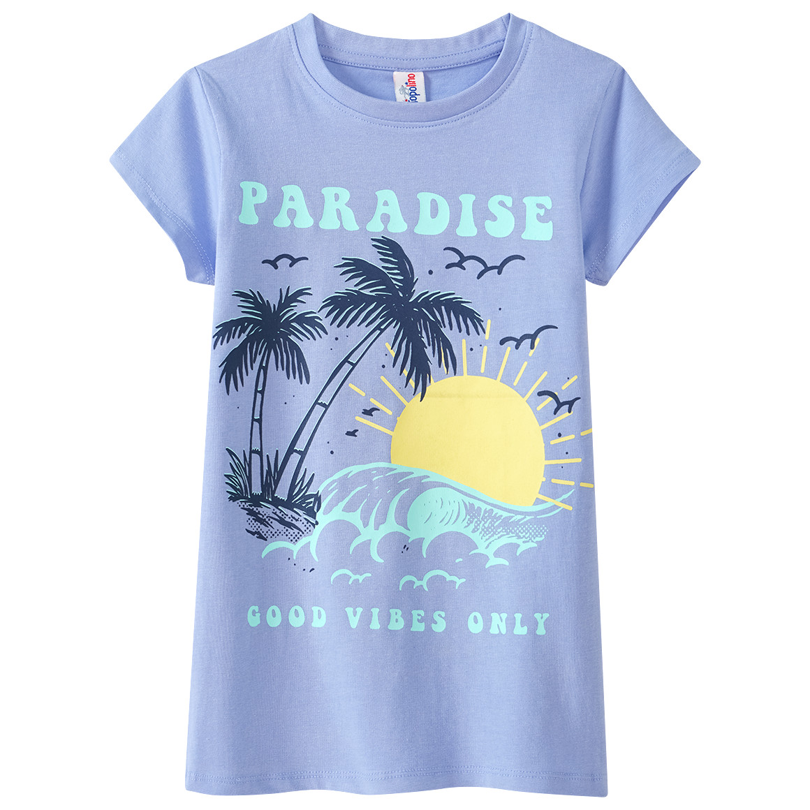 Mädchen T-Shirt mit Sommer-Motiv von Topolino