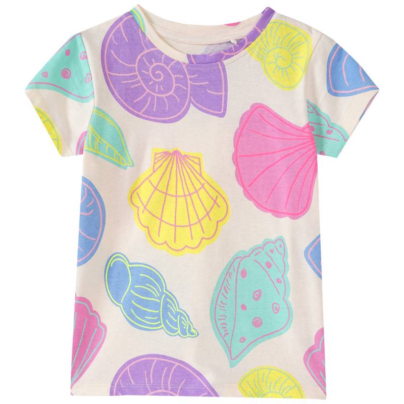 Mädchen T-Shirt mit bunten Muscheln von Topolino