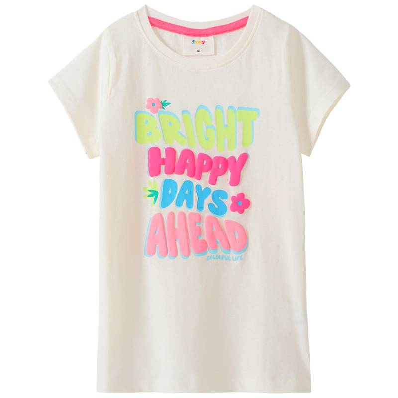 Mädchen T-Shirt mit gummiertem Print von Topolino