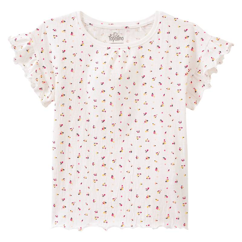 Mädchen T-Shirt mit kleinen Blümchen allover von Topolino