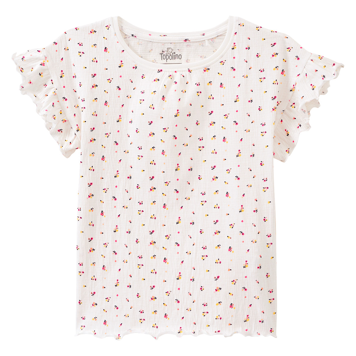Mädchen T-Shirt mit kleinen Blümchen allover Mädchen T-Shirt mit kleinen Blümchen allover von Topolino