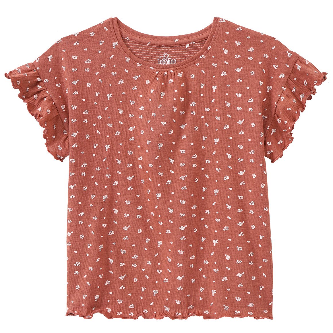 Mädchen T-Shirt mit kleinen Blümchen allover Mädchen T-Shirt mit kleinen Blümchen allover von Topolino