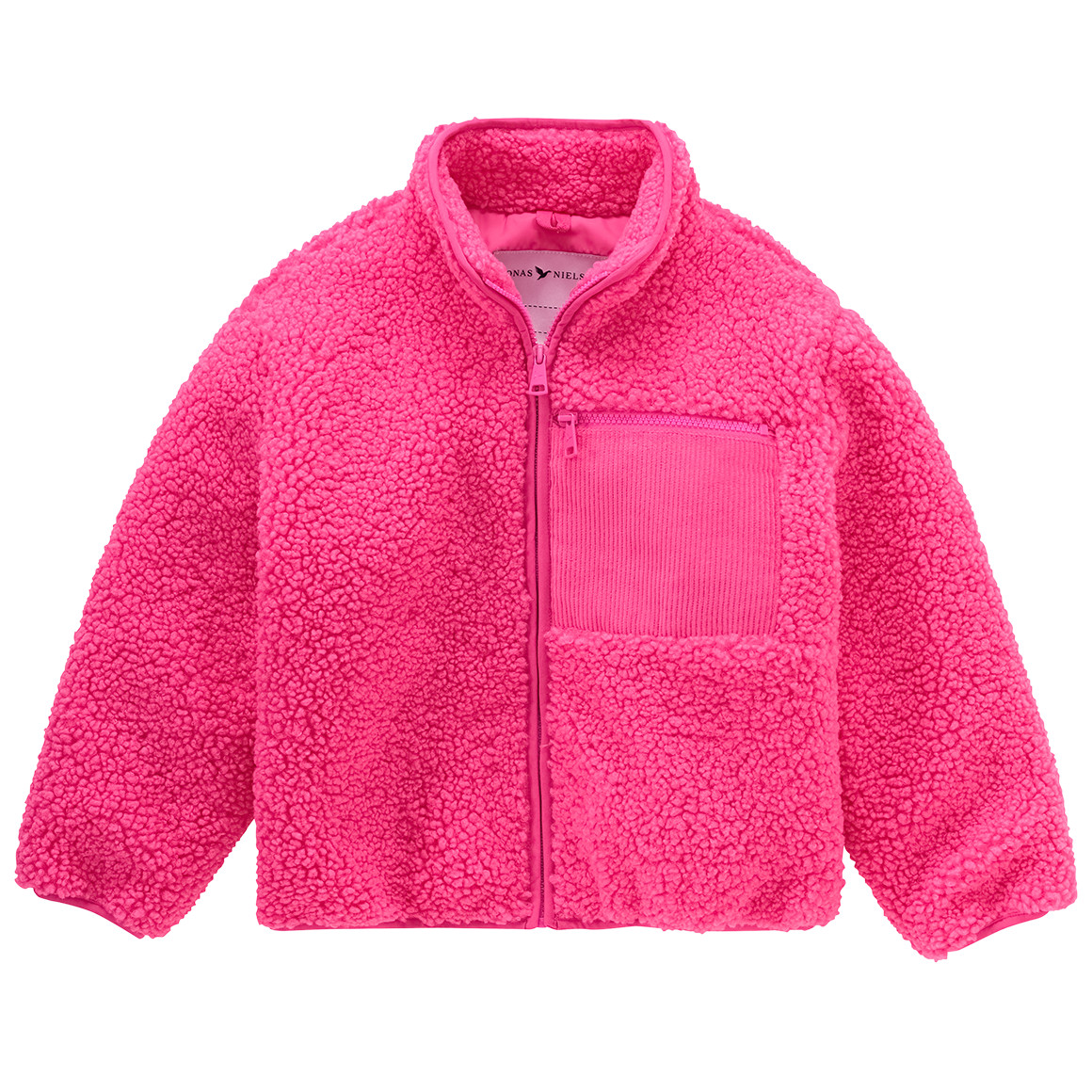 Mädchen Teddyjacke mit Cord-Tasche Mädchen Teddyjacke mit Cord-Tasche von Topolino